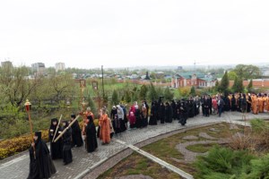 Божественная литургия в Свято-Алексиевском женском монастыре г. Саратова