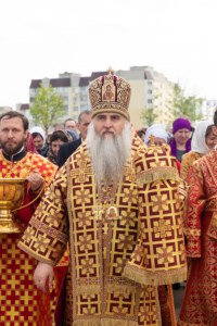 Божественная литургия в храме великомученика Георгия Победоносца г. Саратова
