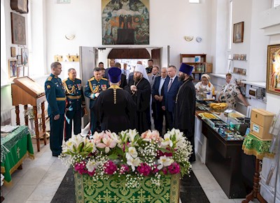 Митрополит Игнатий посетил церемонию выпуска офицеров ВВИМО