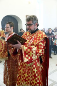 Чин Великого освящения и Божественная литургия в храме в честь Владимирской иконы Божией Матери Владимирского женского монастыря г. Вольска