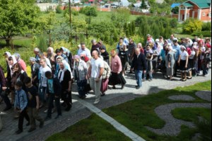 Божественная литургия в Свято-Алексиевском женском монастыре г.Саратова