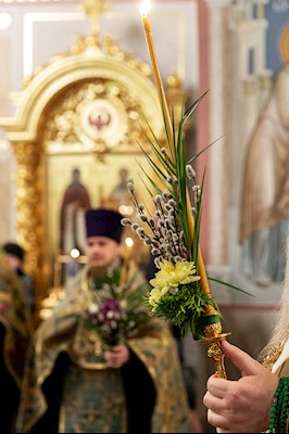 Всенощное бдение в Свято-Троицком кафедральном соборе г. Саратова