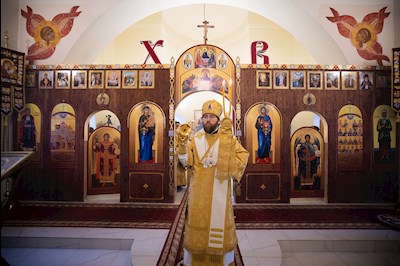 Митрополит Игнатий совершил Великое освящение храма святой блаженной Ксении Петербургской п. Красный Текстильщик и Божественную литургию в новоосвященном храме
