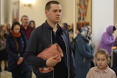 Митрополит Игнатий совершил Божественную литургию в соборном храме святителя Спиридона Тримифунтского г. Саратова