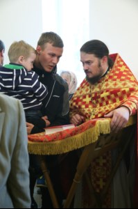 Чин Великого освящения и Божественная литургия в храме в честь Владимирской иконы Божией Матери Владимирского женского монастыря г. Вольска
