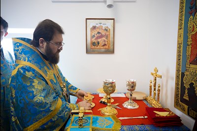 Митрополит Игнатий совершил Великое освящение храма в честь иконы Божией Матери «Спорительница хлебов» с. Кувыка и первую Божественную литургию в новоосвященном храме