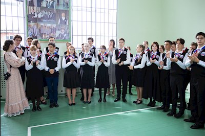 Православные гимназисты торжественно принесли присягу, вступая в «Дружину святого благоверного князя Александра Невского»