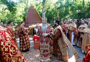 Божественная литургия в Вавиловом Доле
