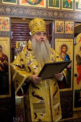 Великое освящение храма Казанской иконы Божией Матери г. Вольска и Божественная литургия в новоосвященном храме