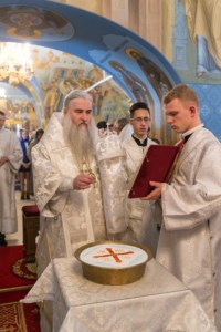 Митрополит Лонгин совершил чин Великого освящения воды