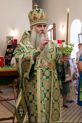 Всенощное бдение в храме преподобного Сергия Радонежского г. Саратова