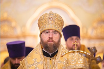Митрополит Игнатий совершил Божественную литургию и молебен на новый год в Покровском соборе г. Саратова
