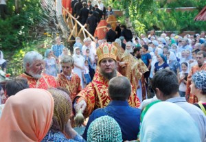 Божественная литургия в Вавиловом Доле