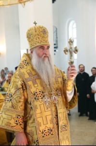 Божественная литургия в храме в честь Нерукотворного Образа Спасителя г. Саратова