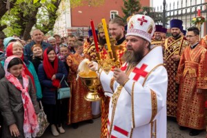 Состоялось соборное служение архиереев и духовенства Саратовской митрополии