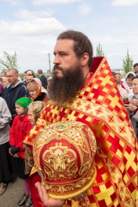 Божественная литургия в храме великомученика Георгия Победоносца г. Саратова