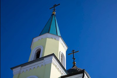 Митрополит Игнатий совершил Божественную литургию в храме святителей Василия Великого, Григория Богослова и Иоанна Златоустого г. Саратова