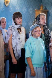 Литургия в Свято-Троицком кафедральном соборе Саратова