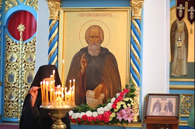 Свято-Сергиевская обитель встретила престольный праздник