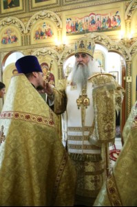 Божественная литургия в храме святых первоверховных апостолов Петра и Павла г. Красноармейска