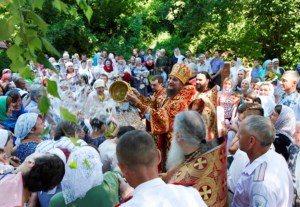 Божественная литургия в Вавиловом Доле