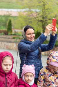 Божественная литургия в Свято-Алексиевском женском монастыре г. Саратова