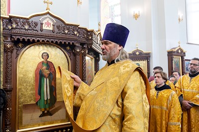 Божественная литургия в Свято-Иоанновском женском монастыре с. Алексеевка Хвалынского района