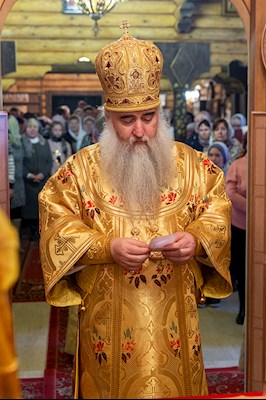 Митрополит Лонгин совершил Великое освящение храма Преображения Господня р.п. Соколовый