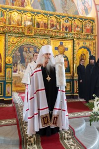 Божественная литургия в Свято-Никольском мужском монастыре г. Саратова