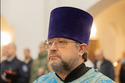Митрополит Игнатий совершил всенощное бдение в храме святителя Тихона, епископа Воронежского, Задонского чудотворца, г. Саратова
