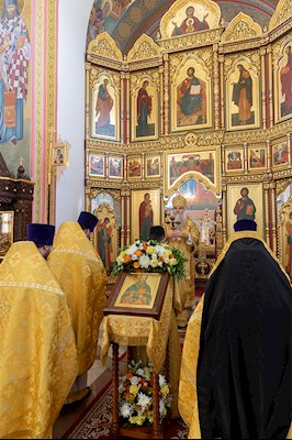Божественная литургия в Свято-Иоанновском женском монастыре с. Алексеевка Хвалынского района