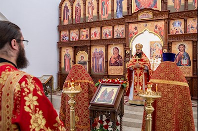 В Борисоглебском храме Саратова отметили престольный праздник