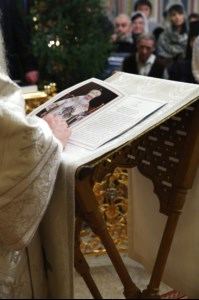 Рождественская Божественная литургия в Свято-Троицком кафедральном соборе Саратова