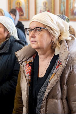 Божественная литургия в храме во имя святых бессребреников и чудотворцев Космы и Дамиана г. Саратова