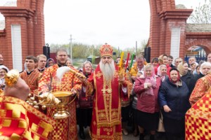 Божественная литургия в храме в честь Покрова Пресвятой Богородицы г. Петровска