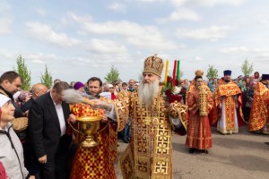Божественная литургия в храме великомученика Георгия Победоносца г. Саратова