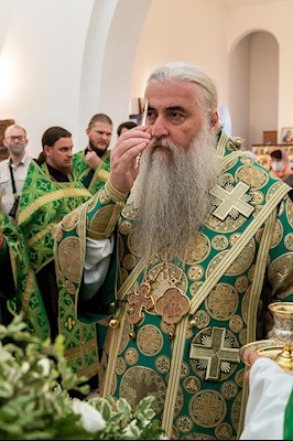 Всенощное бдение в храме преподобного Сергия Радонежского г. Саратова
