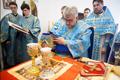 Митрополит Игнатий совершил Великое освящение храма в честь иконы Божией Матери «Спорительница хлебов» с. Кувыка и первую Божественную литургию в новоосвященном храме