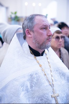 Митрополит Игнатий совершил Божественную литургию и чин Великого освящения воды в храме святителя Тихона, епископа Воронежского, Задонского чудотворца, г. Саратова