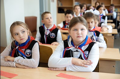 Православные гимназисты торжественно принесли присягу, вступая в «Дружину святого благоверного князя Александра Невского»