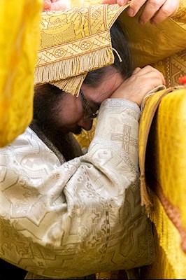 Великое освящение храма Сорока Севастийских мучеников г. Саратова и Божественная литургия в новоосвященном храме