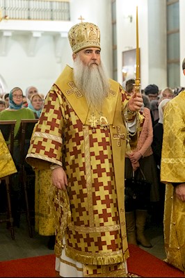Всенощное бдение в Свято-Никольском мужском монастыре г. Саратова