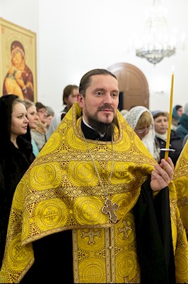 Всенощное бдение в храме святителя Спиридона Тримифунтского г. Саратова