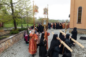 Божественная литургия в Свято-Алексиевском женском монастыре г. Саратова