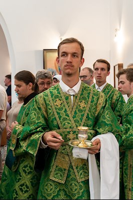 Всенощное бдение в храме преподобного Сергия Радонежского г. Саратова