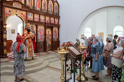 В Борисоглебском храме Саратова отметили престольный праздник