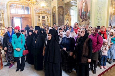 Митрополит Лонгин отмечает день тезоименитства