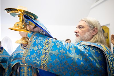 Митрополит Игнатий совершил Великое освящение храма в честь иконы Божией Матери «Спорительница хлебов» с. Кувыка и первую Божественную литургию в новоосвященном храме