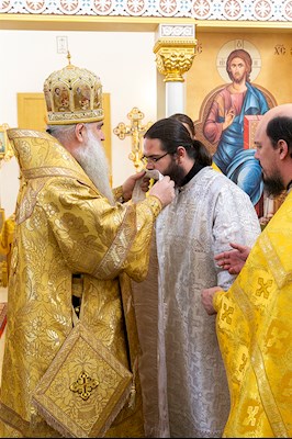 Великое освящение храма Сорока Севастийских мучеников г. Саратова и Божественная литургия в новоосвященном храме