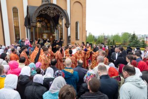 Божественная литургия в Свято-Алексиевском женском монастыре г. Саратова